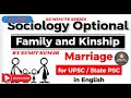 SOCIOLOGY OPTIONAL(Free) Systems of Kinship (LECTURE-3) for GS- Indian Society Paper -2 BY SUMIT SIR