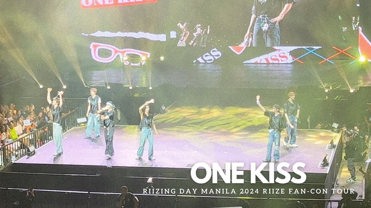 ONE KISS - RIIZING DAY MANILA 2024 라이즈 RIIZE FAN-COR TOUR | BENCH ...