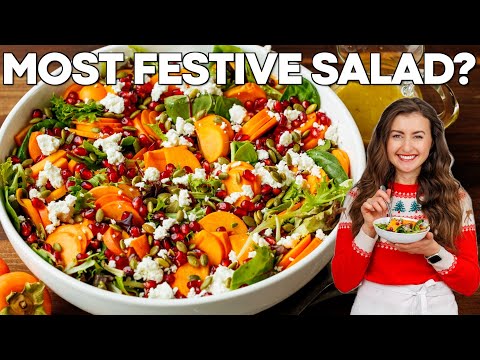 Festive Persimmon Salad