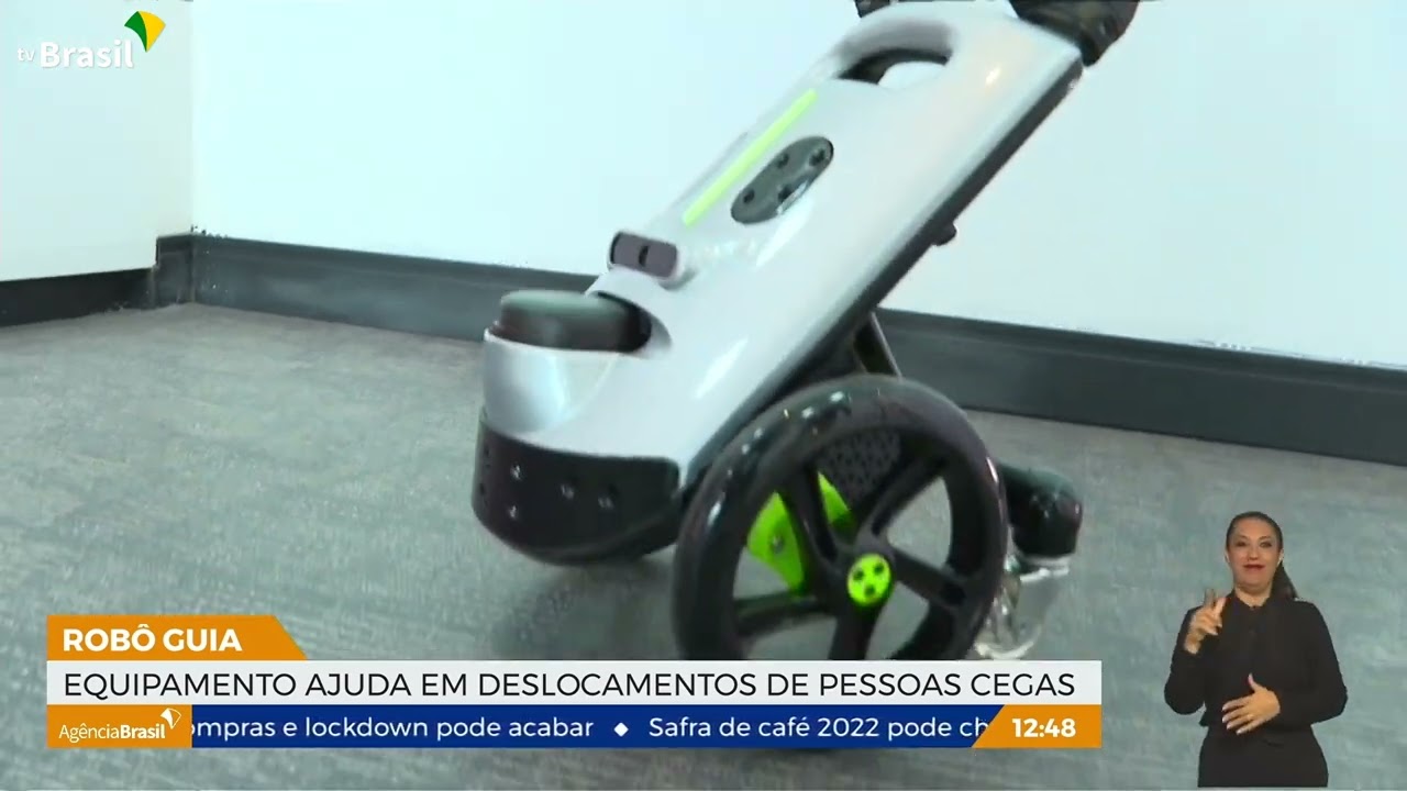 Robô cão-guia: equipamento ajuda em deslocamentos de pessoas cegas