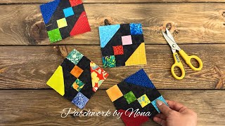 "The Most Beautiful Scrappy Quilt Block: Simple, Fast, and Stunning"