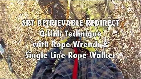 THE MUNTER REDIRECT - RETRIEVABLE with Q-link, Rope Wrench & SLRW