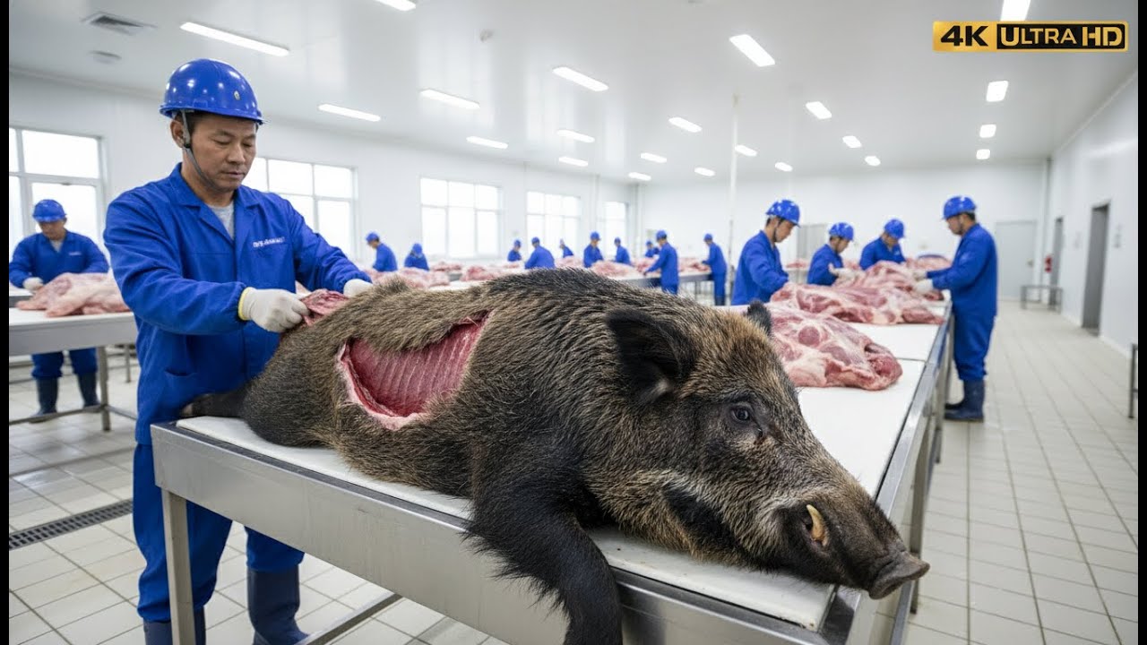 How Leather Wild Boar Belts Are Made | Complete Manufacturing Process 4k 2026