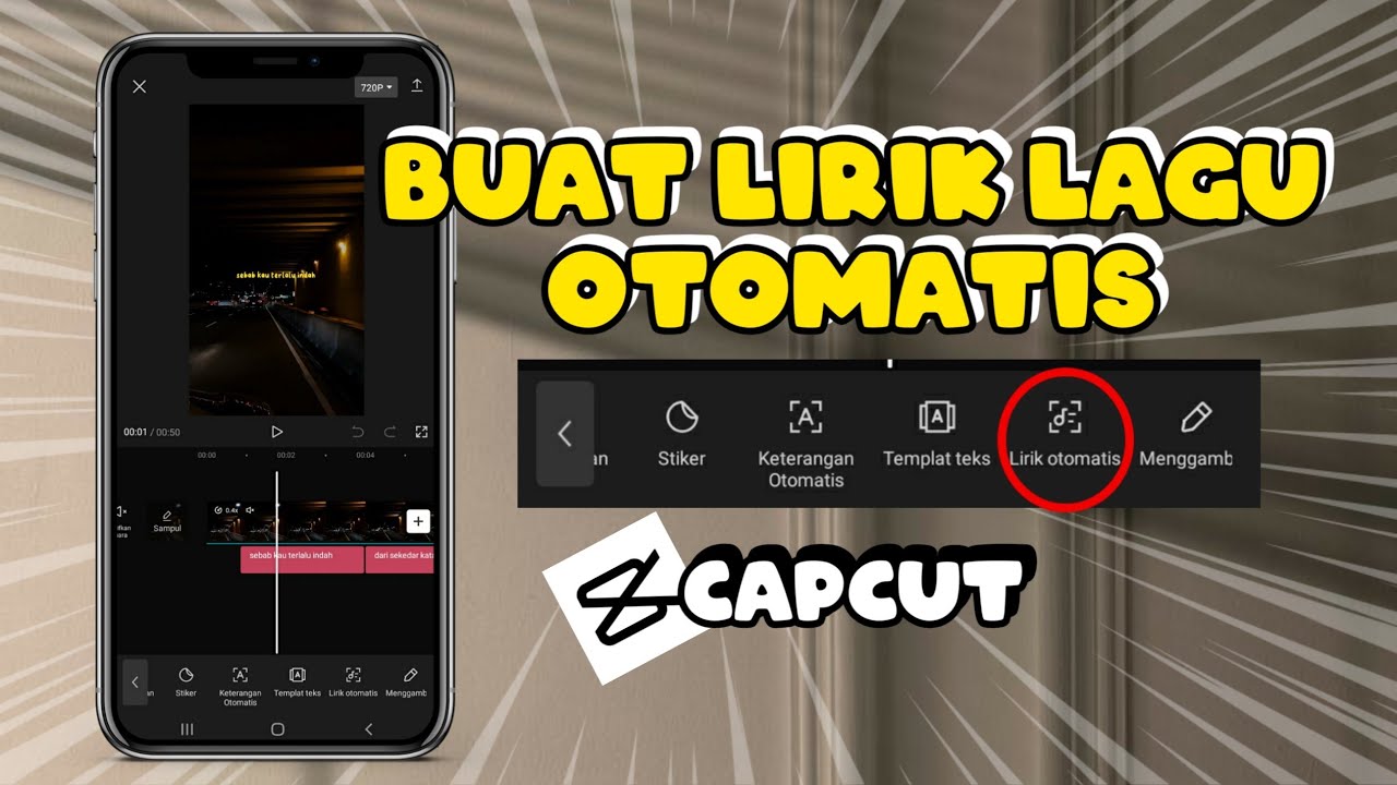 Cara Membuat Lirik Lagu di Capcut Tanpa Mengetik YouTube