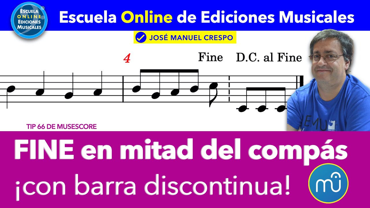 Fine en mitad del compás en Musescore_Tip_66 - YouTube