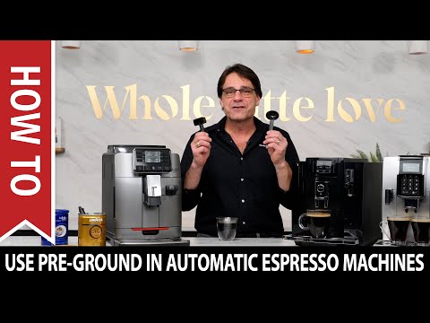 How to Use Pre-Ground Coffee in Super Automatic Espresso Machines