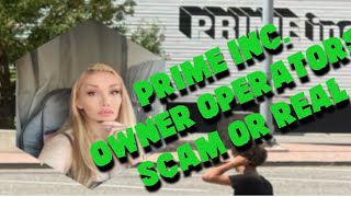 The difference between owner operator and company at Prime
