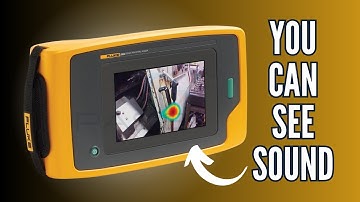 This Camera Can SEE Sound! Fluke ii900 Acoustic Camera Review