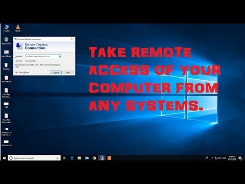 Take Remote Access of your Computer from anywhere Without buy Public IP !! DDNS