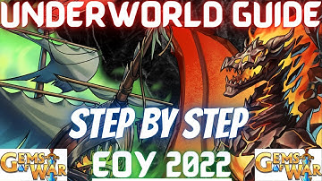 Gems of War 2022 Stap voor stap COMPLETE UNDERWORLD GIDS | Delve Guide update eind 2022