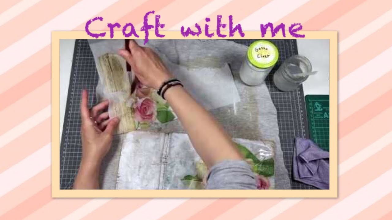 CRAFT WITH ME ITA | INIZIO UN NUOVO MINI JUNK JOURNAL 🥰 - YouTube