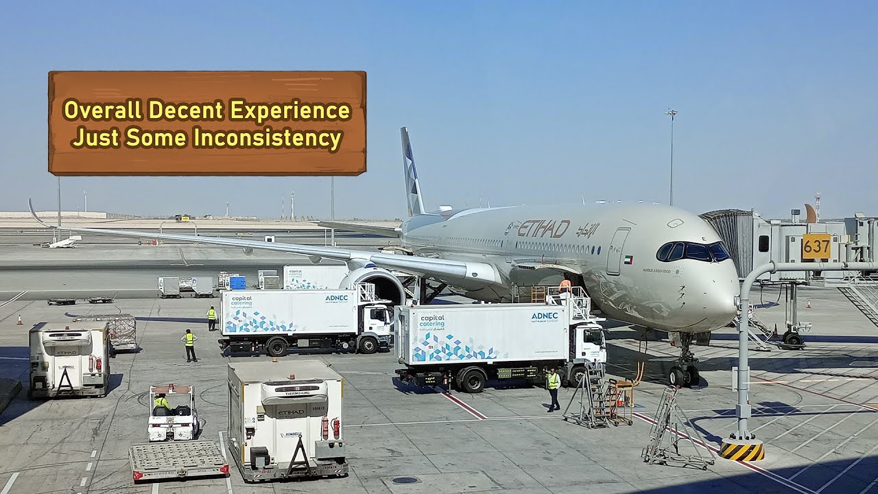 [ОТЧЕТ О ПОЕЗДКЕ] Самолет Airbus A350-1000 авиакомпании Etihad Airways из Абу-Даби (AUH) в Амстер...