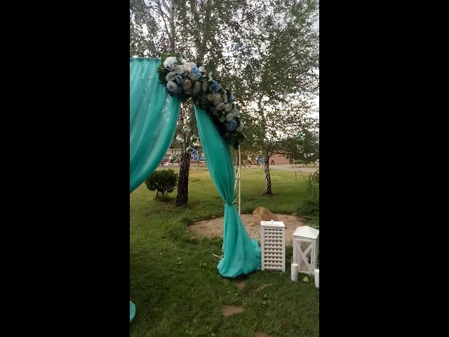 Оформление свадьбы в мятном цвете