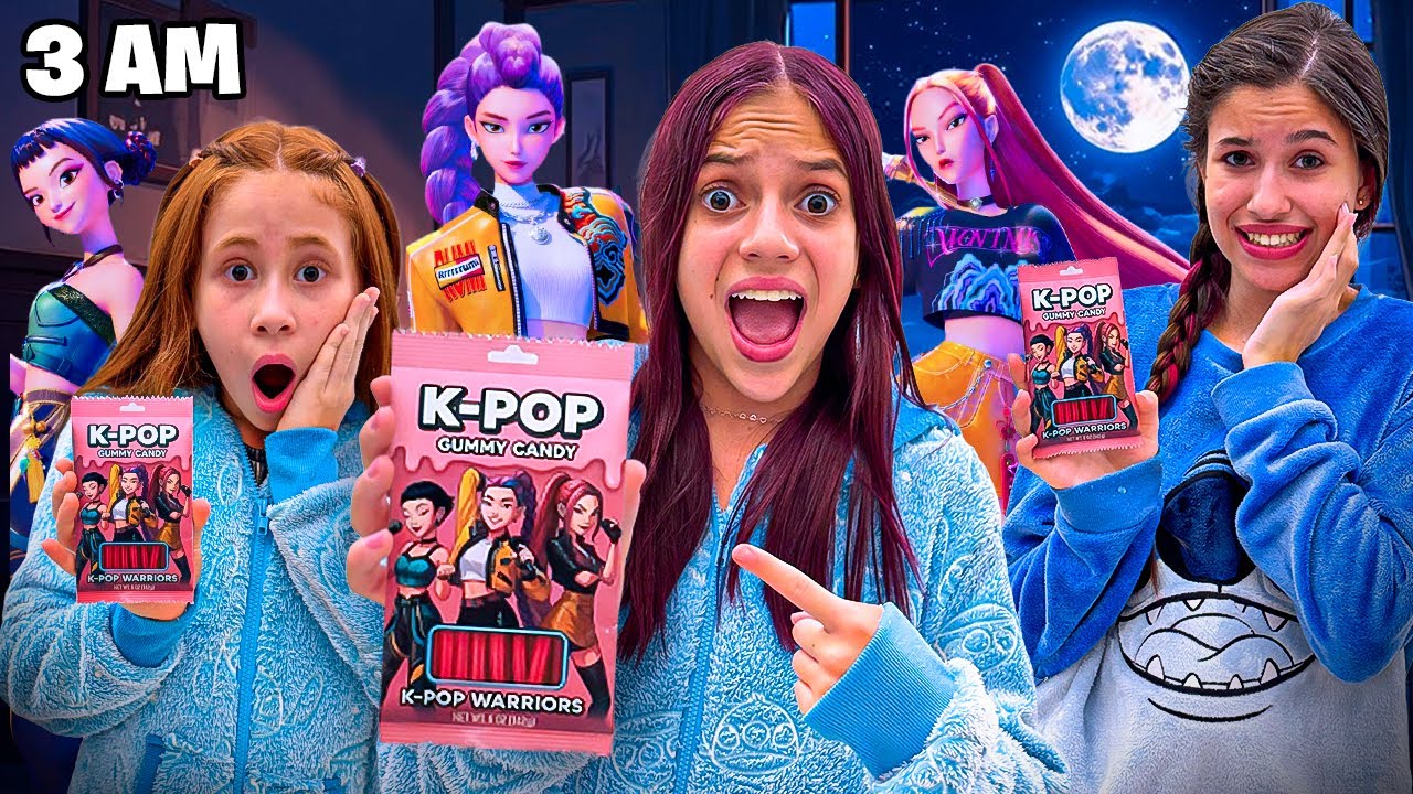 NUNCA COMA FINE DAS Guerreiras do K- pop As 3 horas da manhã