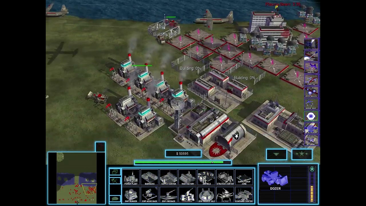 Generals Zero Hour Giant Robot USA Laser General (No Commentary) Still addicted to lasers.