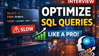 How to Optimize SQL Queries Like a Pro | Interview Guide