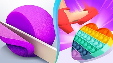 ASMR Slicing Vs Tippy Toe in All Levels Mobile Walkthrough Game New Trailer Update Gameplay XPS8WL