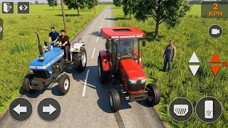 Modern 🚜 Farming Driving Simulator 3D Game - New Tractors Gaming - Android Gameplay || SK So Gaming