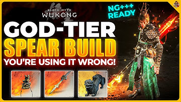 BEST Erlang’s Spear Build MELTS Bosses in Black Myth Wukong!