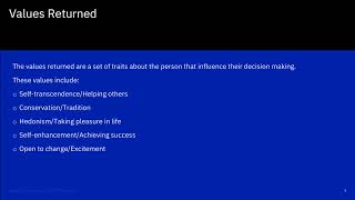 IBM Watson Personality Insights overview