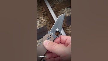 Spyderco PM2 (Tanto) #knife #edc #edcknife #outdoors #spydercoknives #everydaycarry #bushcraft #90s