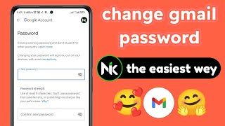 How to Change Your Gmail Password / change gmail password 2023