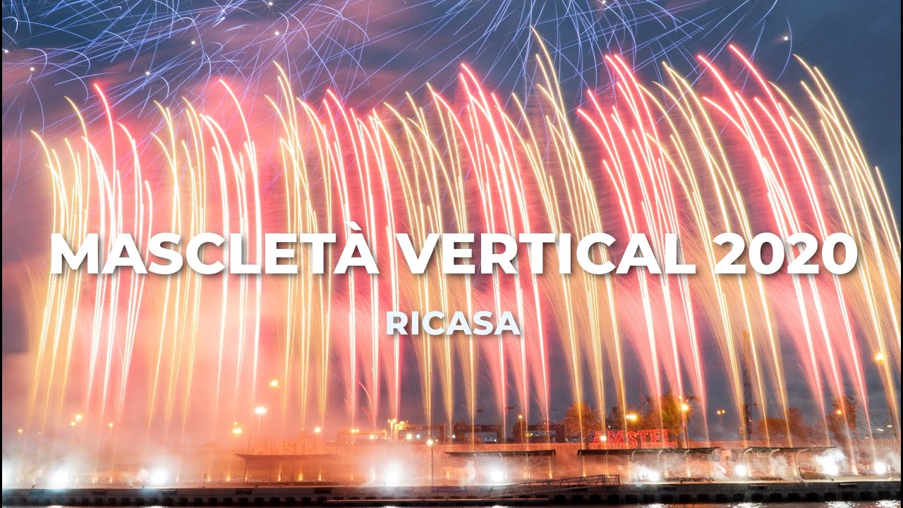 4k / Mascletà vertical 2020  - Ricasa & Amstel