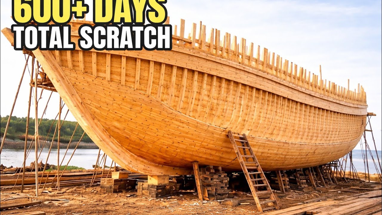 The Impossible Build: Building a Full-Size Wooden Ship from Scratch ...