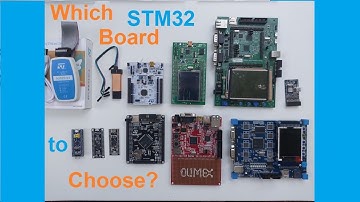 Which STM32 board to choose?