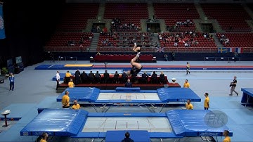 Azerbaijan (AZE) W - 2017 Trampoline Worlds, Sofia (BUL) - Qualification Synchro R1