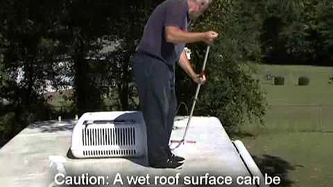 Cleaning and protecting your RV roof