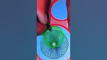 Amazing spirograph makeover Beautiful pencil rotation step by step design graph Makeover #spirograph