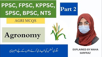 Agronomy MCQs | Cropping pattern | Cropping Scheme | Cropping Intensity | AO | Seed certification