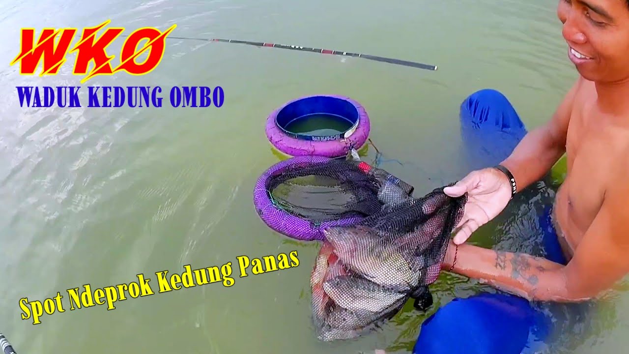 MANCING WKO‼️RUTE SPOT MANCING NDEPROK DUNG PANAS WADUK KEDUNG OMBO VIA DARAT 