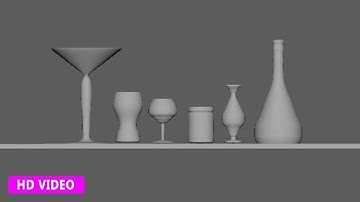 Modeling a simple vase with Spline in 3d maya - part 1