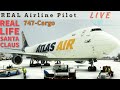 Real life santa clause 2  boeing 747  chasing snow  real airline pilot  msfs2020  boeing 747