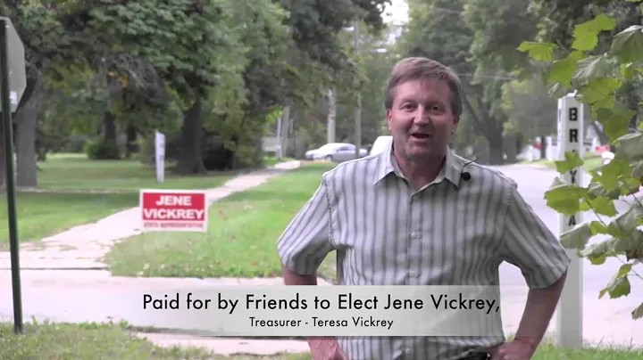 Campaign Ad for Rep Jene Vickrey