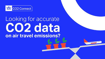 Looking for accurate CO2 data on air travel emissions?