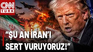 SON DAKİKA🚨ABD, İran'ı Vuruyor! Trump: \