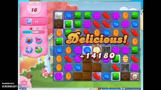Candy Crush Level 1139 Audio Talkthrough, 2 Stars 0 Boosters