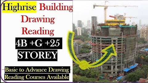 High Rise building construction drawing I How to read construction drawing Best site engineer course