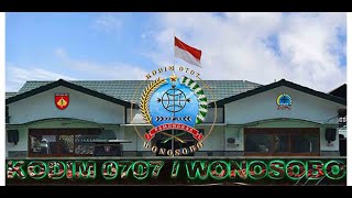 Tarian sutan Walang oleh Ba Otsus Papua di Kodim 0707/Wonosobo