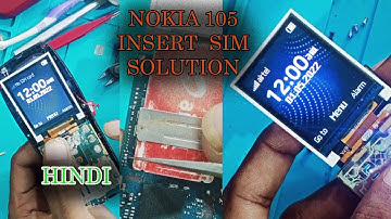 Nokia 105 insert sim solution| TA1423| nokia 105 phone ke INSERT SIM problem ko kaise thik kare#how