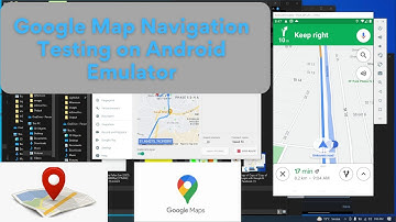 How to test Google Map Navigation on Emulator | How to Change Emulator Current Location | Google Map