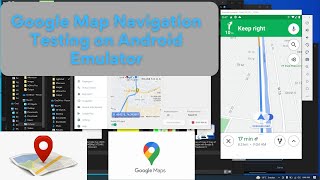 How to test Google Map Navigation on Emulator | How to Change Emulator Current Location | Google Map screenshot 2