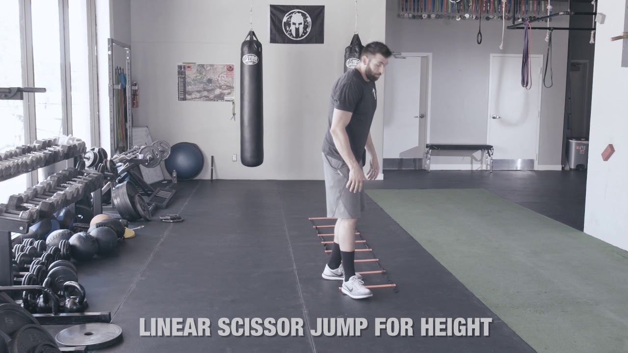 Linear Scissor Jump for Height YouTube