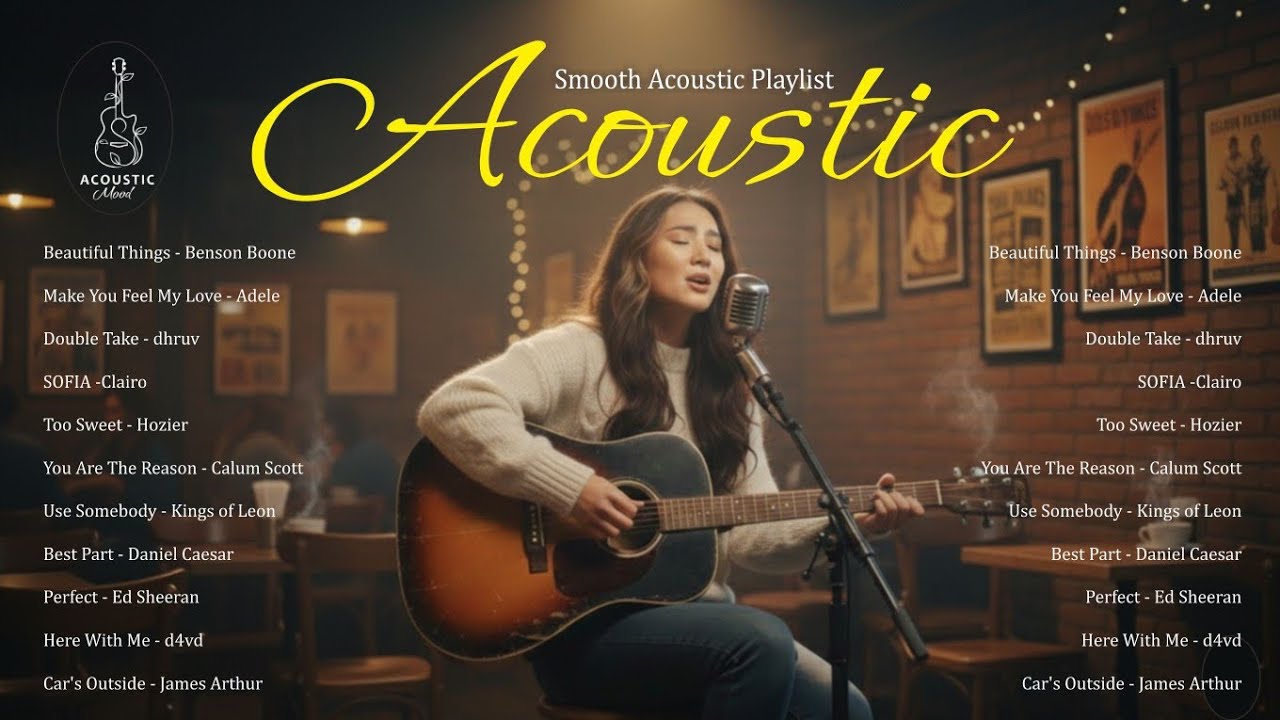 Top Songs Acoustic Playlist 2026🎧 | New English Acoustic Love Song | Chill Vibes