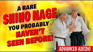 A rare SHIHO NAGE you PROBABLY HAVEN'T SEEN BEFORE! (Advanced Aikido)