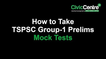 How to take online test | TSPSC Group 1 Prelims Mock Tests |