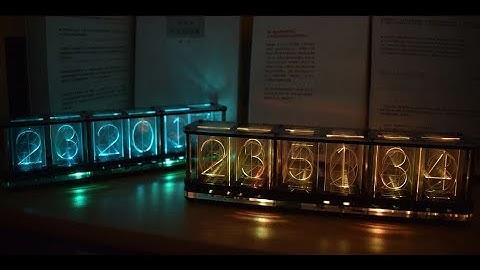 #204 RGB Led - Glow Clock Kit , Build and Test